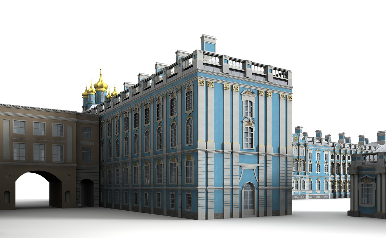 st petersburg palace architecture free photo