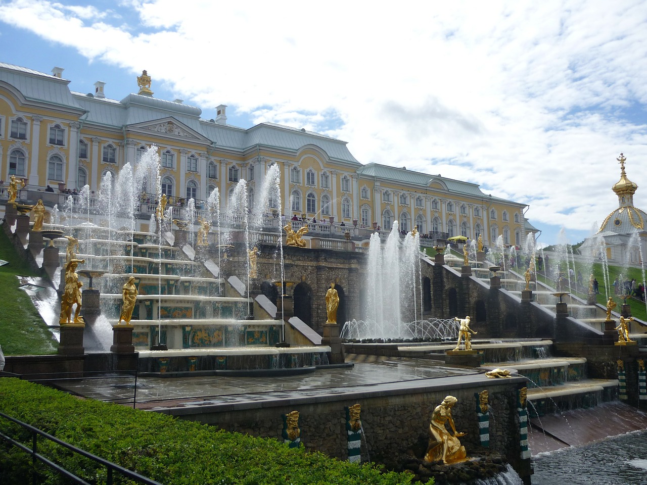 st petersburg summer palace russia free photo