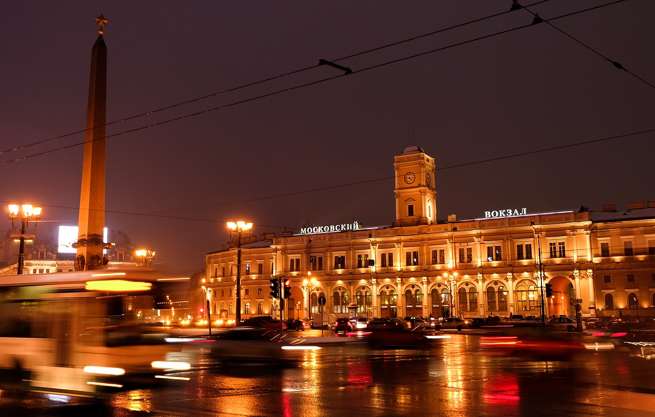 st petersburg russia station area free photo