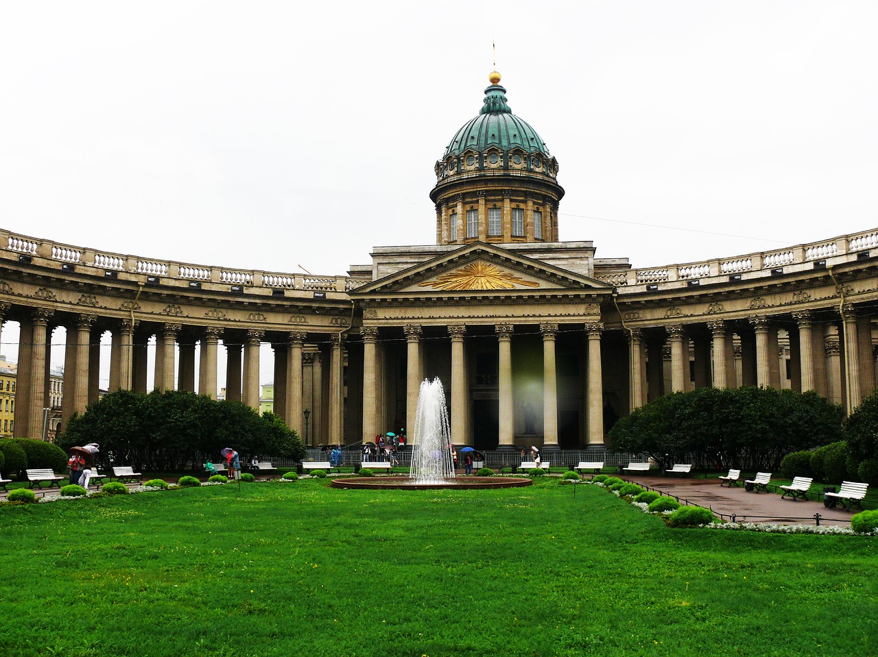 st petersburg russia cathedral kazan cathedral free photo