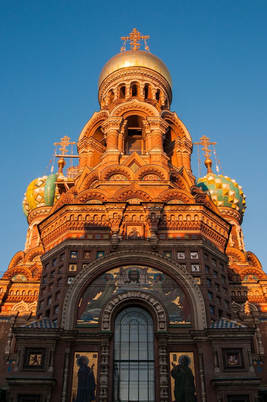 st petersburg russia  our savior on the blood  architecture free photo