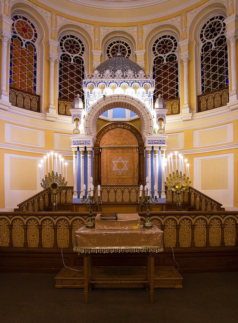 st petersburg russia choral synagogue interior free photo