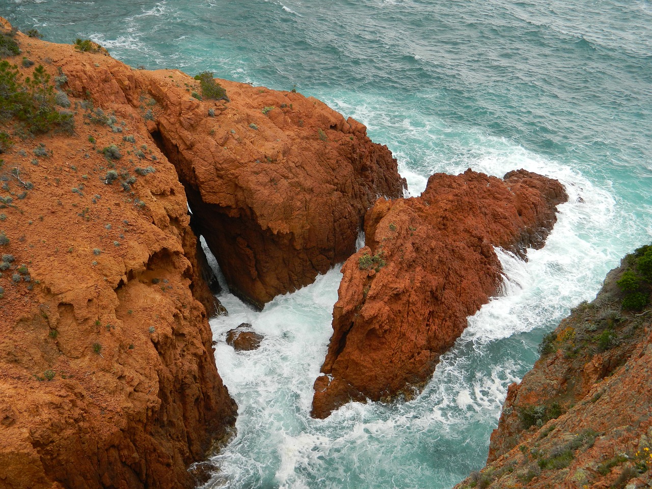 st raphael cote d'azure sea free photo