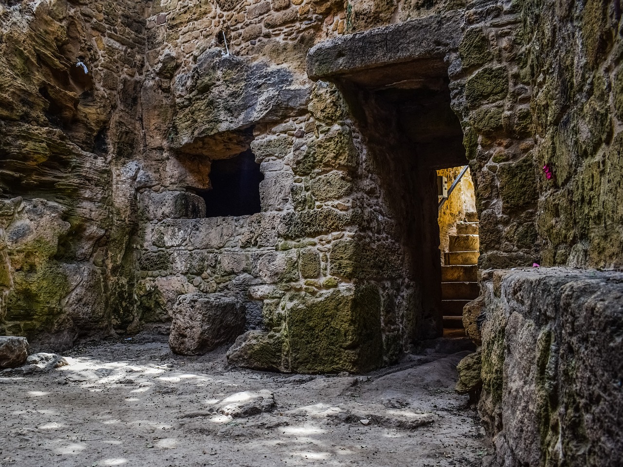 st solomoni catacomb paphos cyprus free photo