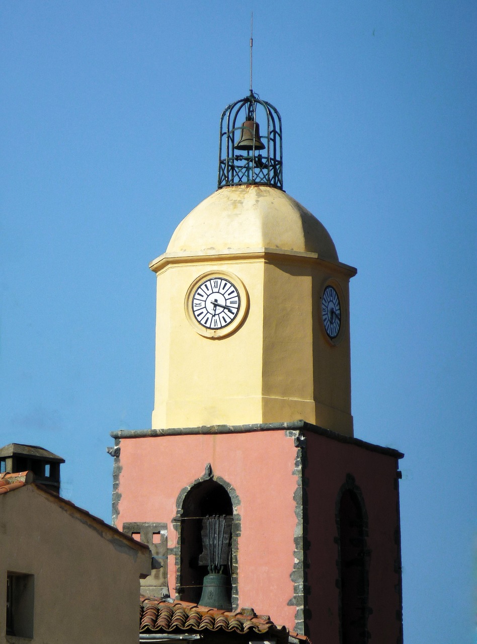st tropez tower bell tower free photo