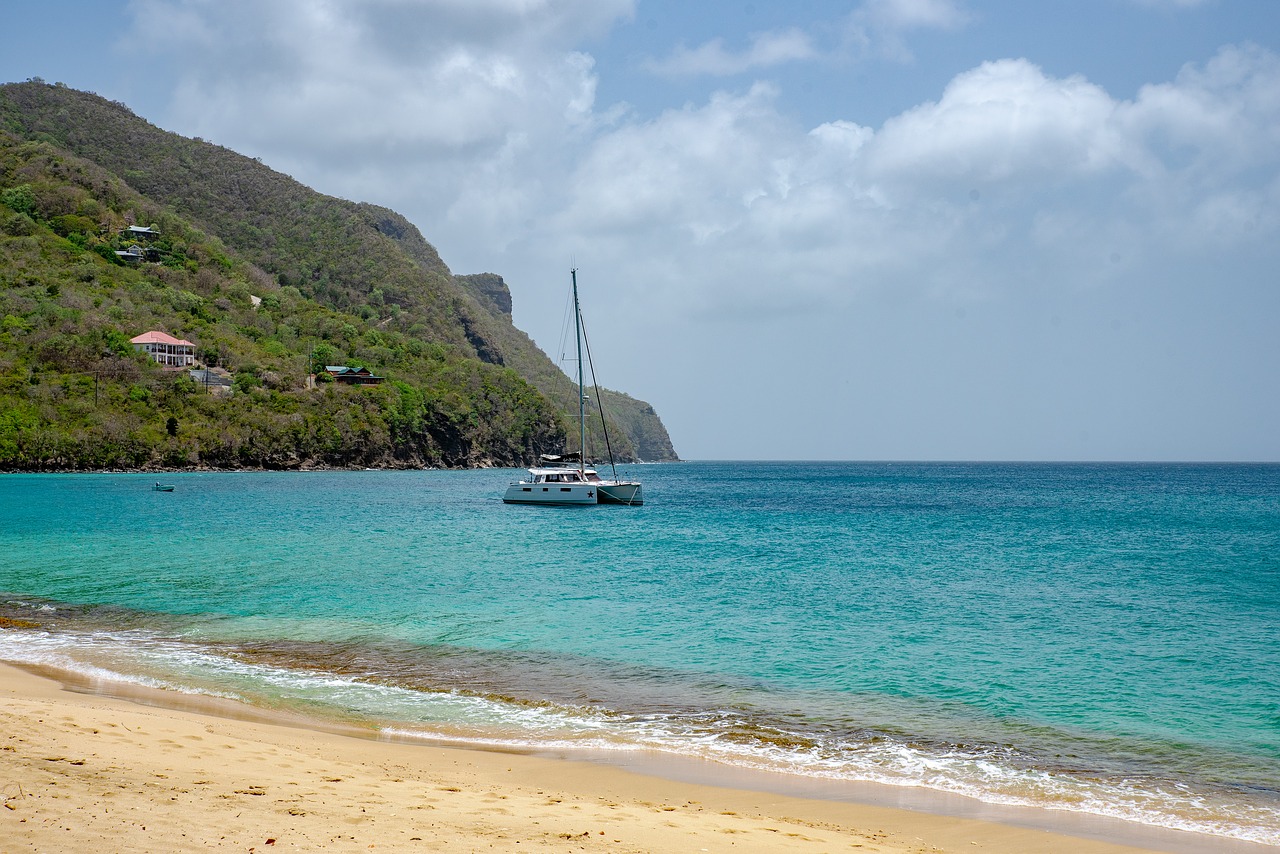 st vincent and the grenadines  bequia  yacht free photo