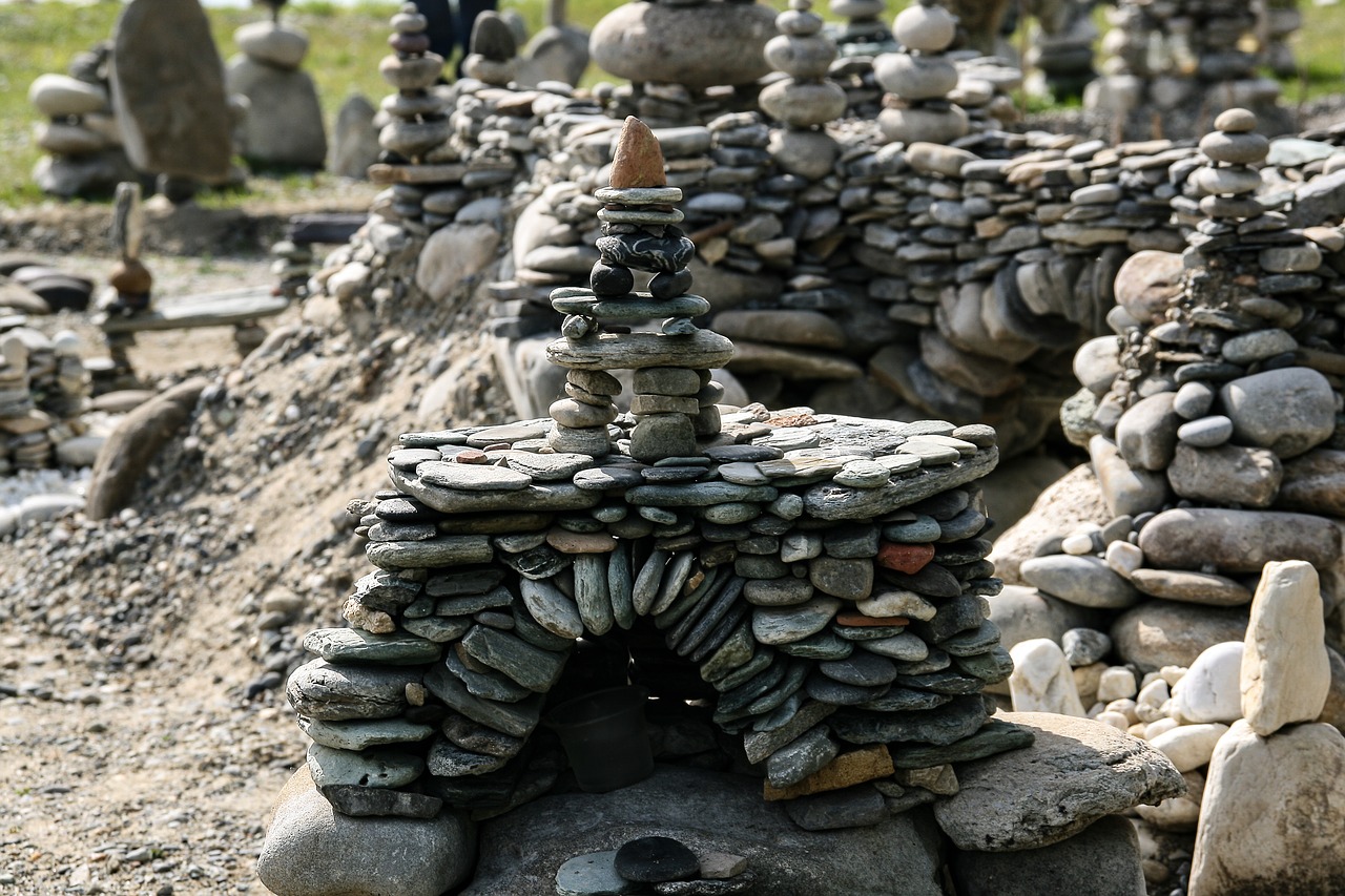 stack stones stones balance free photo