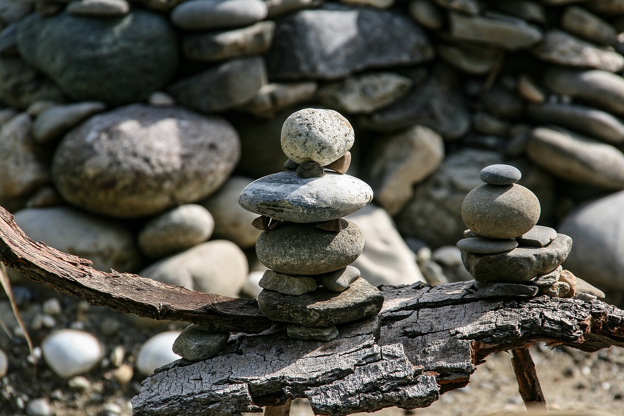 stack stones stones balance free photo
