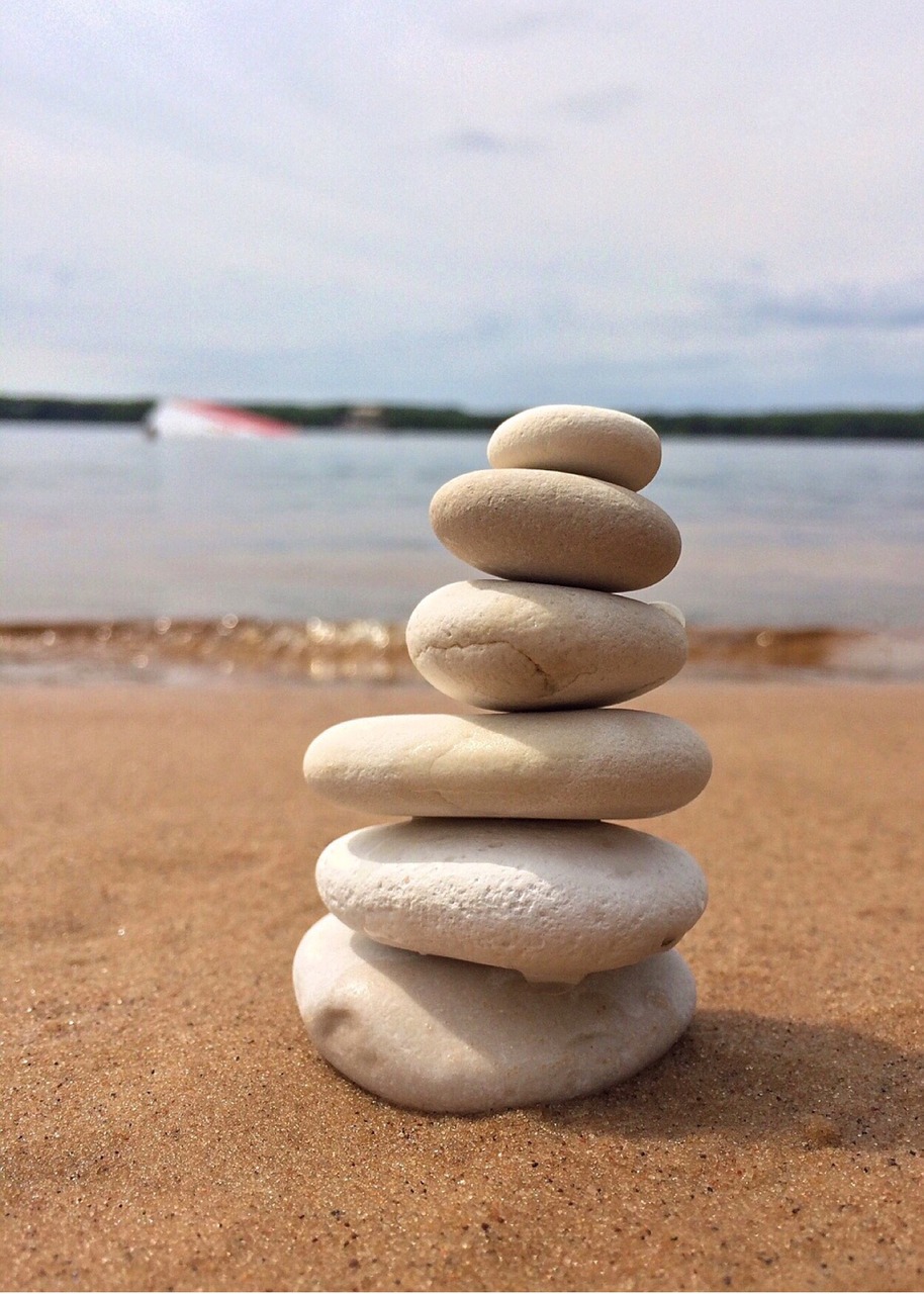 stacked rocks balance free photo