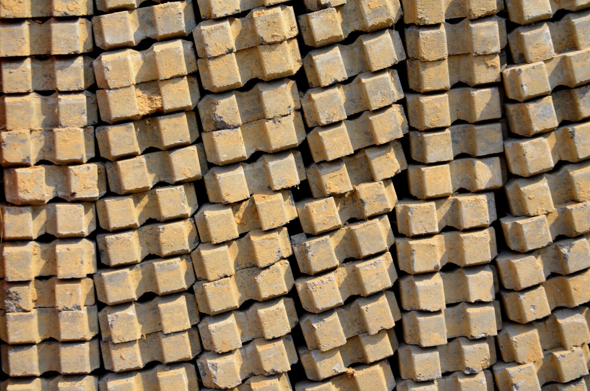 Bricks building materials