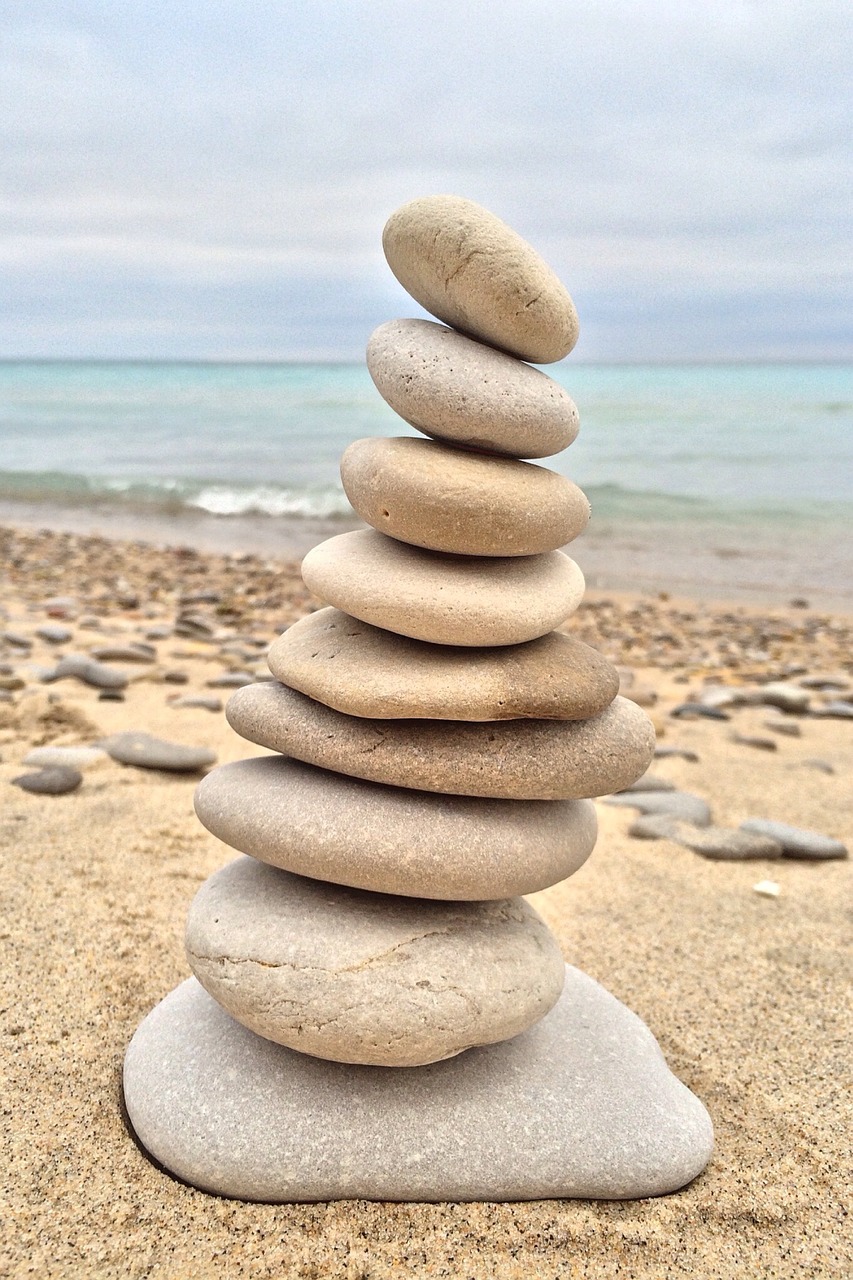 stacking stones rock free photo