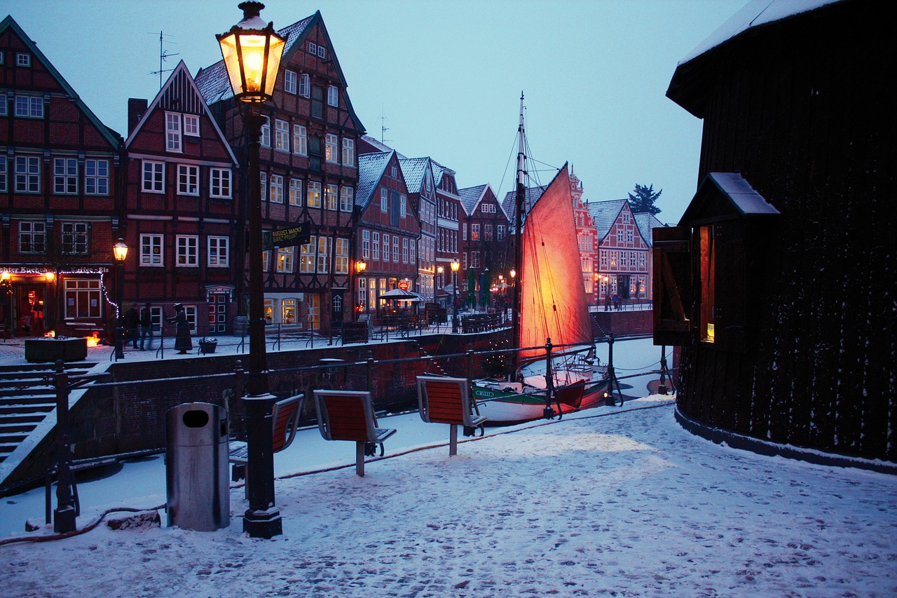 stade  old port  winter free photo