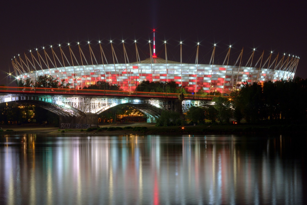 stadion national warsaw free photo