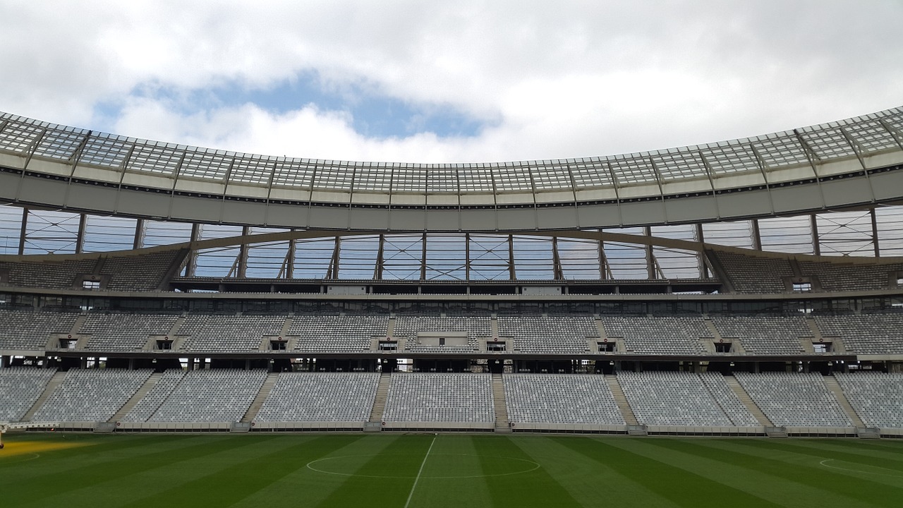 stadium field soccer field free photo