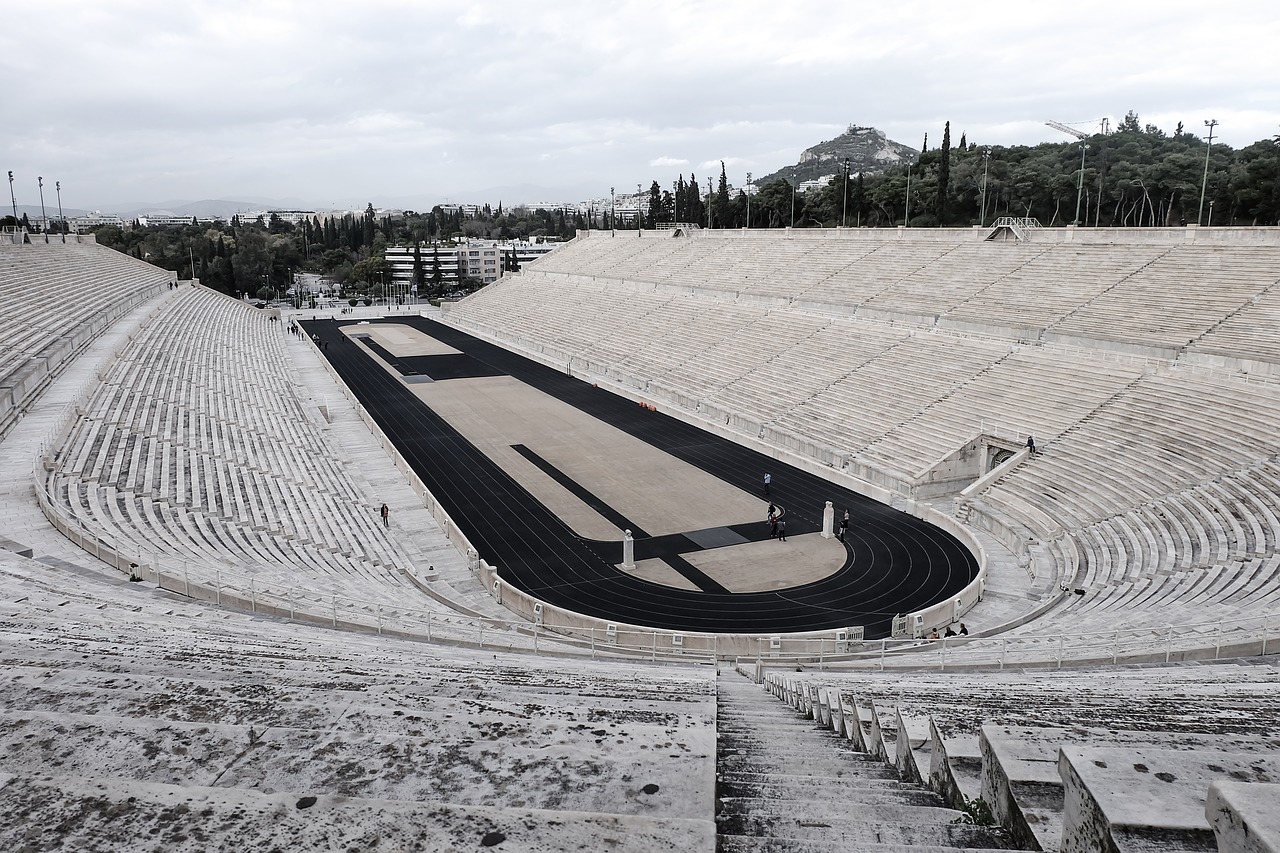 stadium athens greece free photo