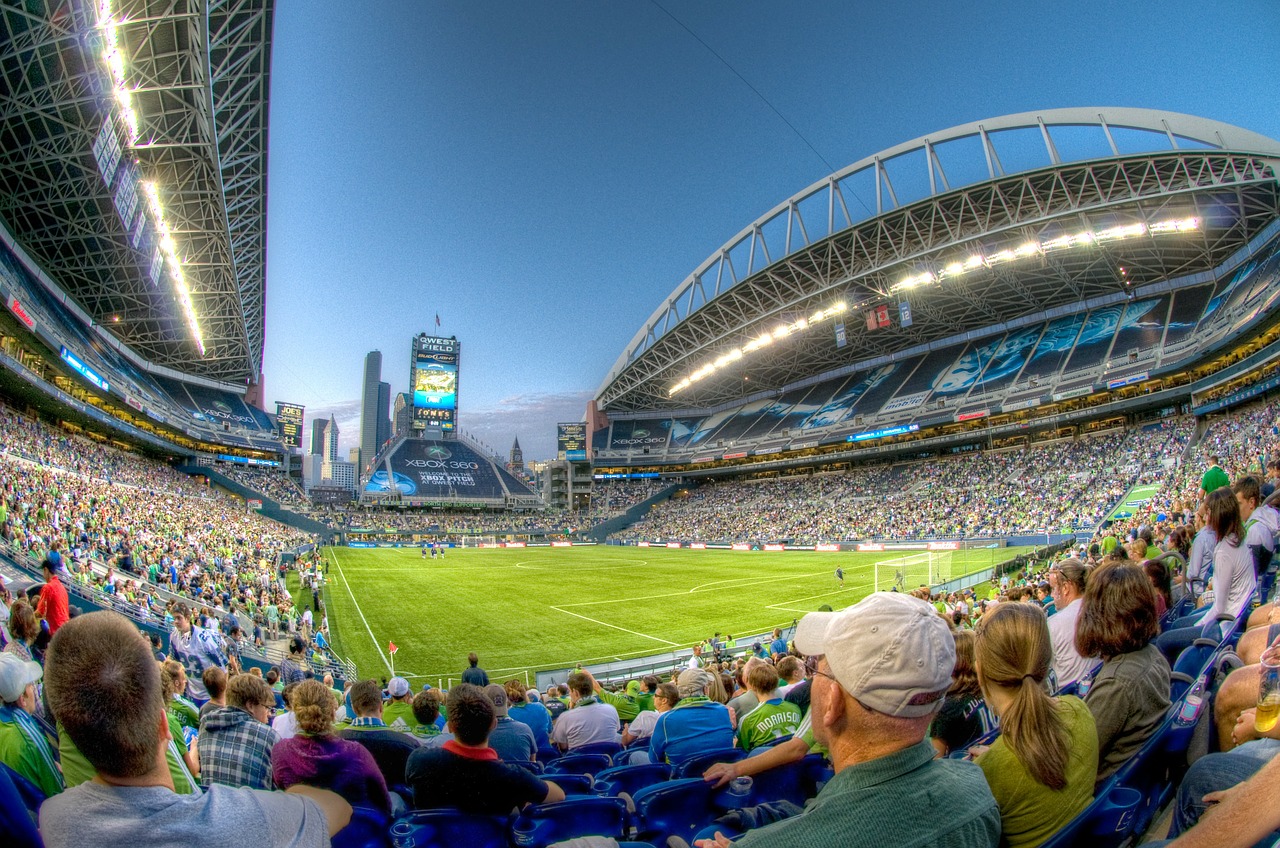 stadium bleachers seattle free photo