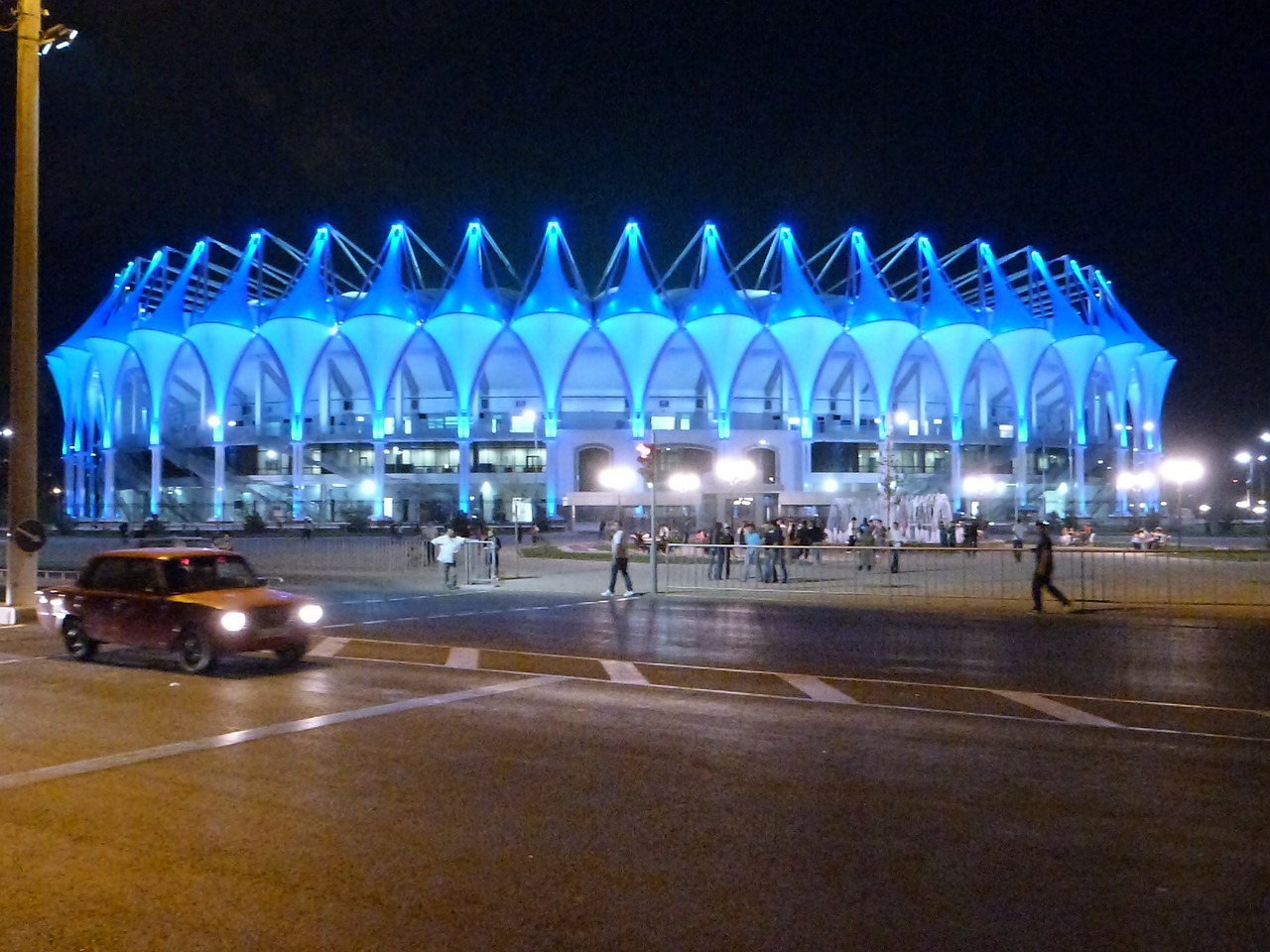 stadium football club bunyodkor tashkent free photo