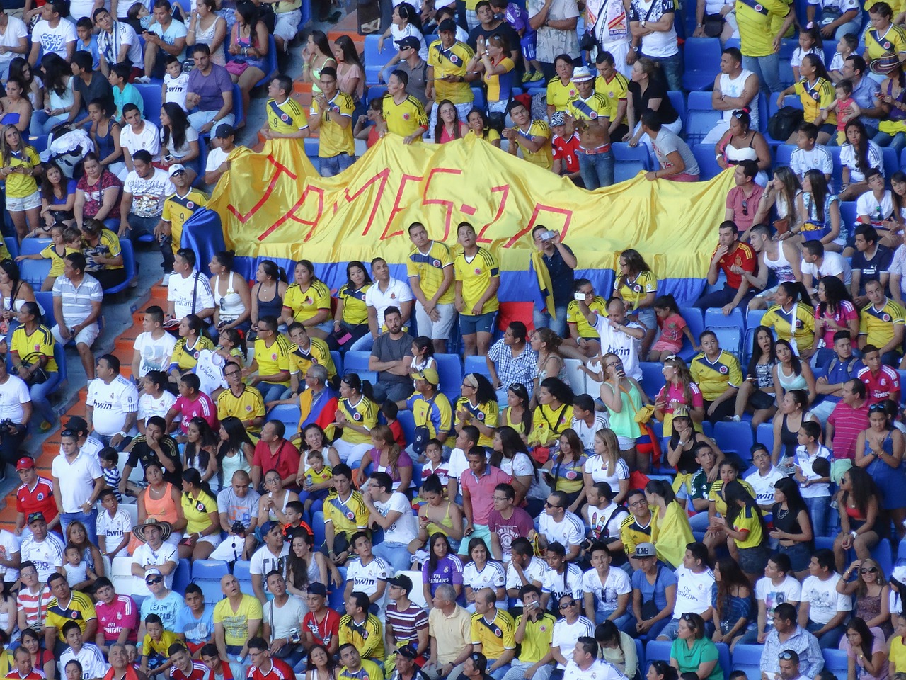 stadium public colombian free photo