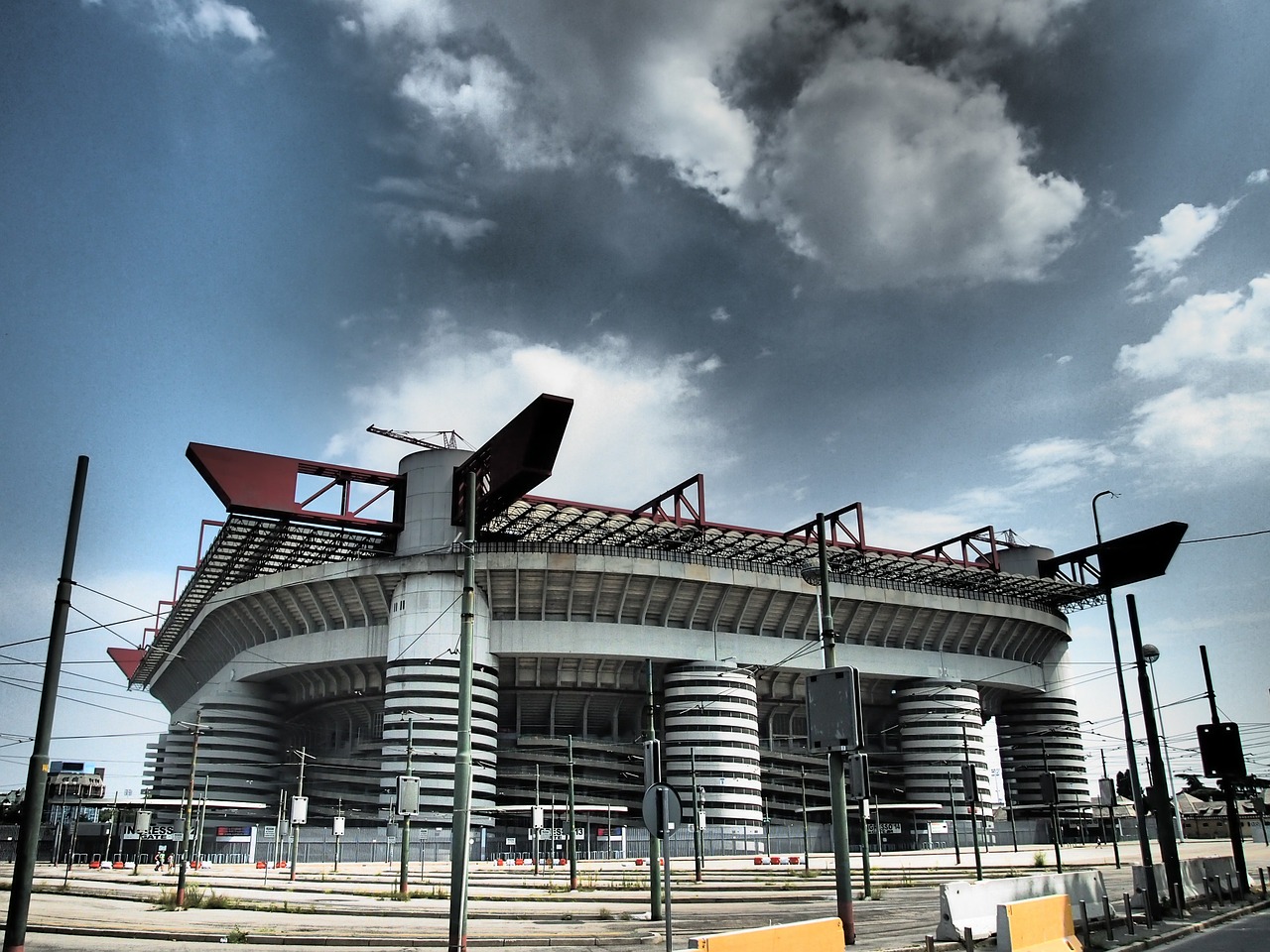 stadium milan football free photo