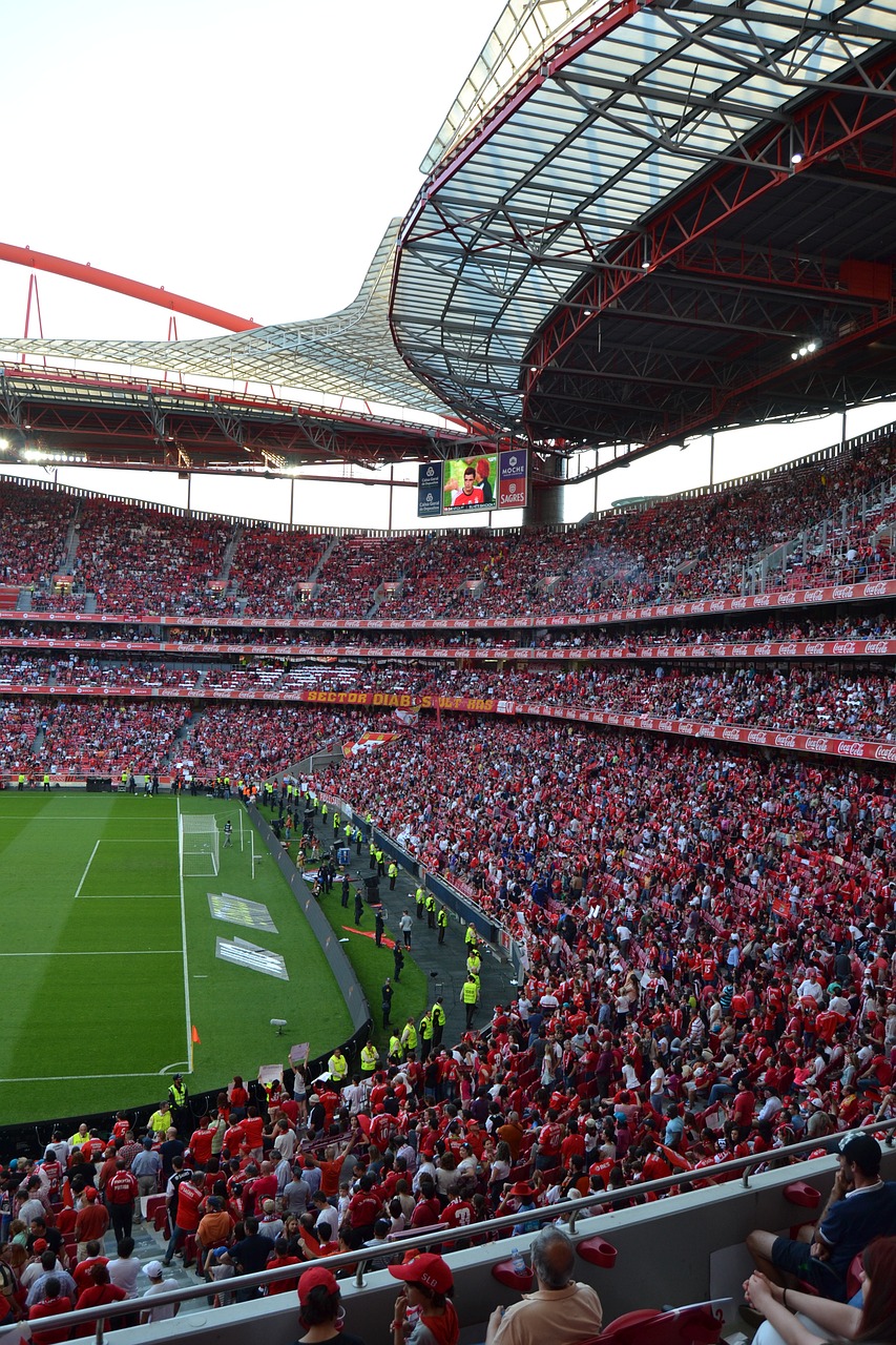 stadium of light portugal lisbon free photo