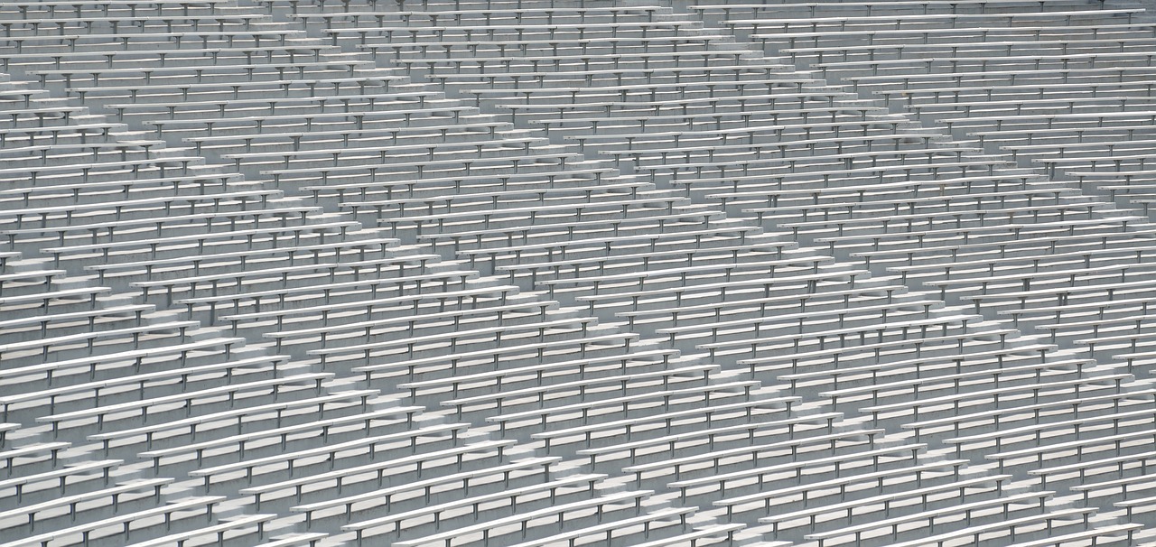 stadium seats sports recreational free photo