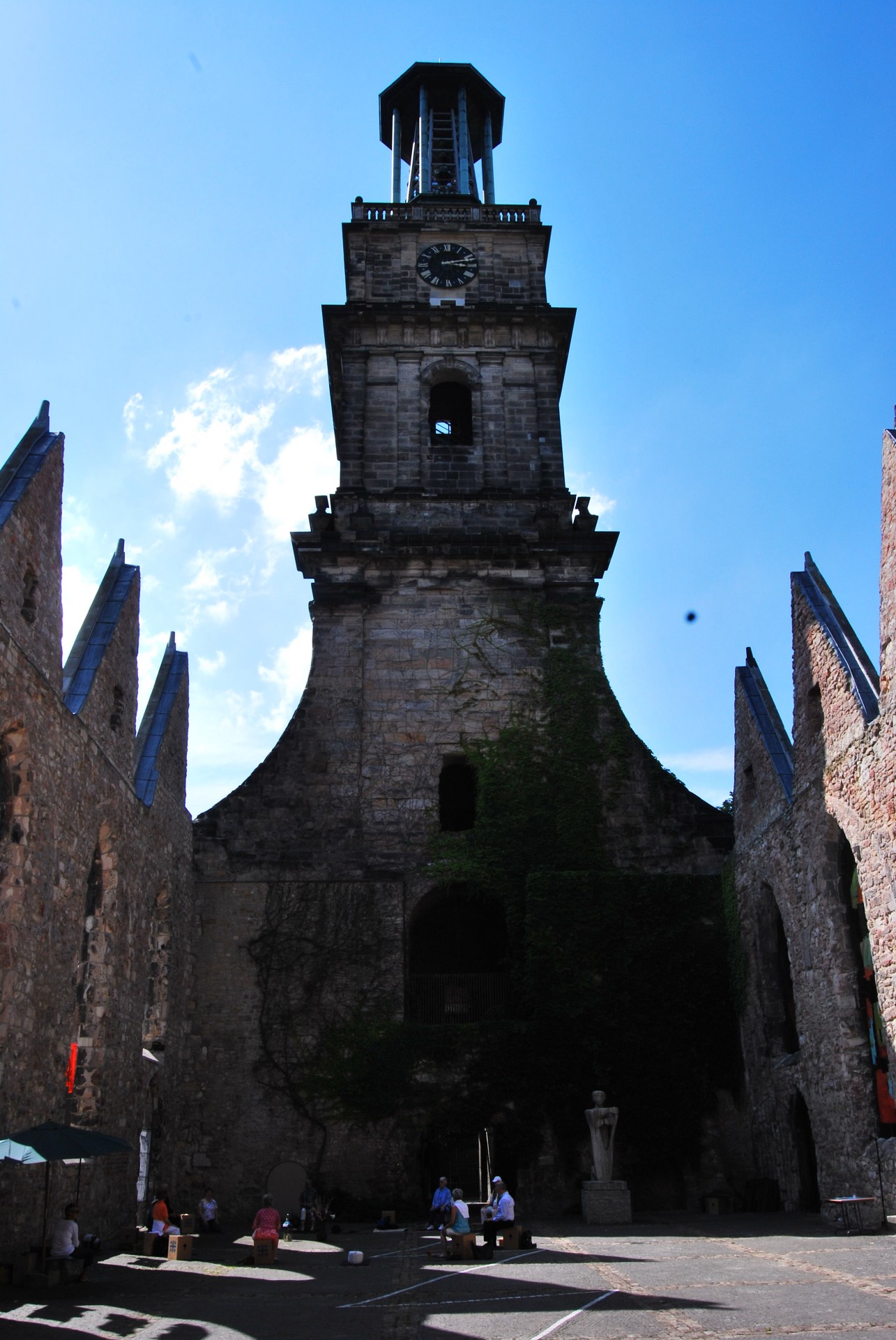 ruins architecture light free photo