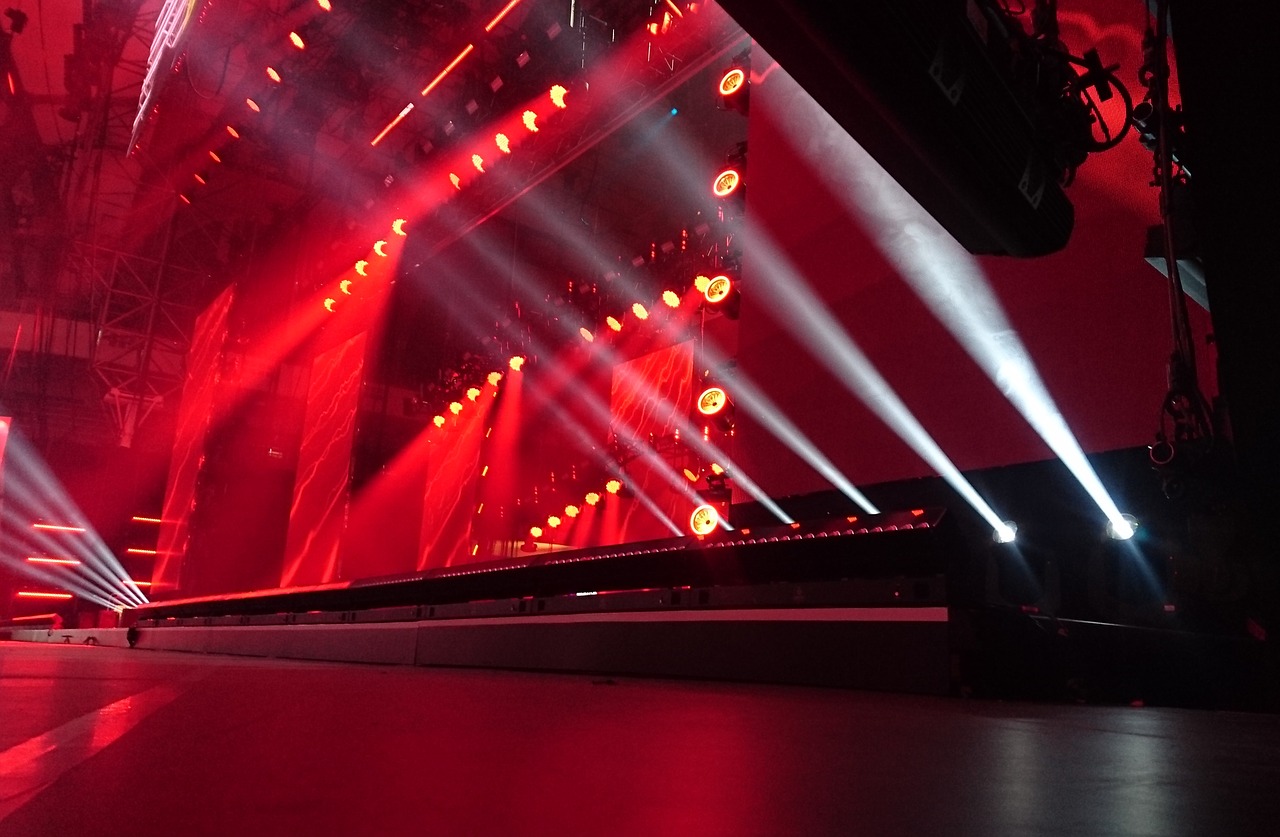 stage lightshow show free photo