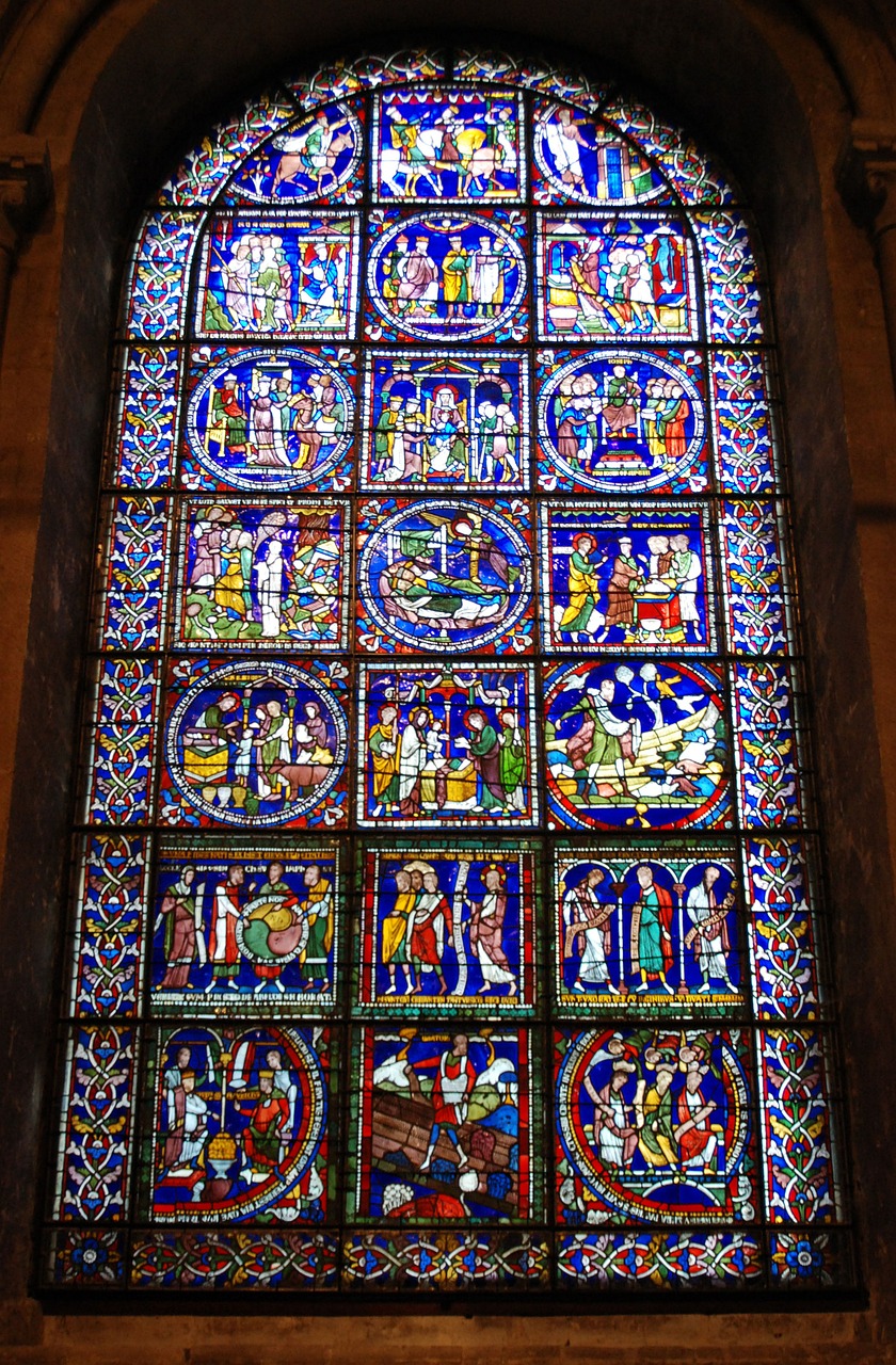 stained glass window free photo