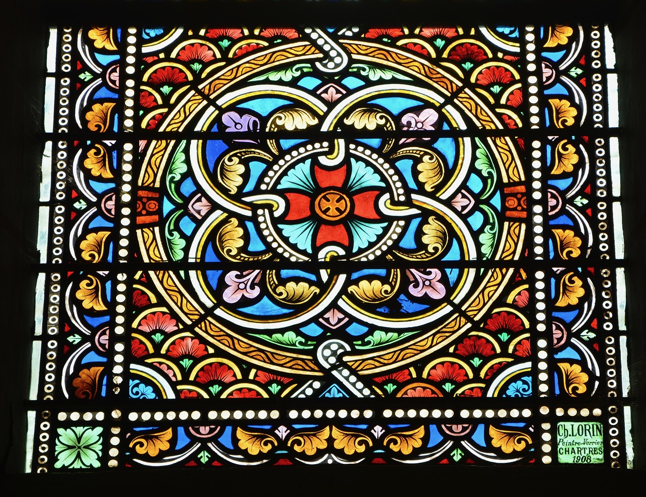 stained glass made of glass church free photo