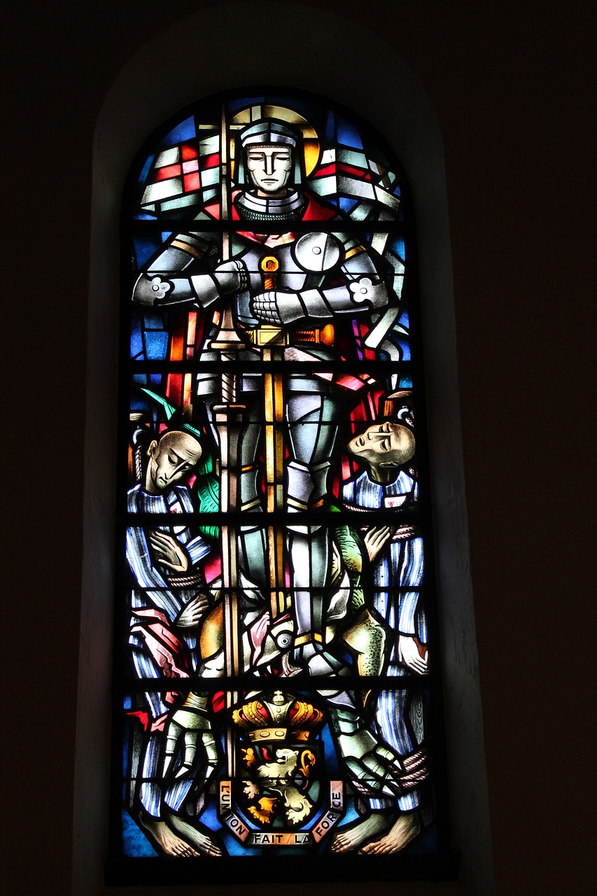 stained glass  germany  religion free photo