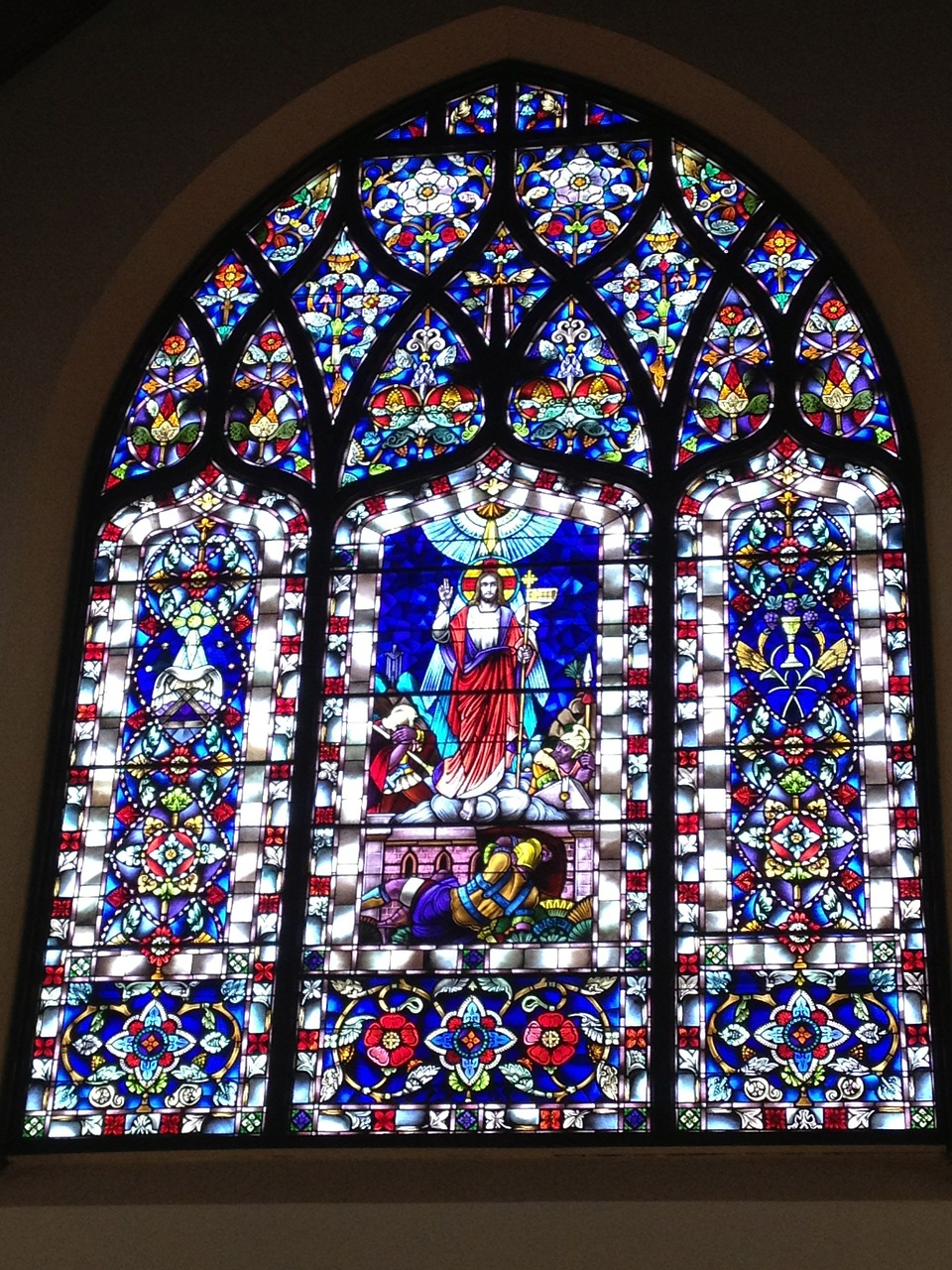 stained glass church church window free photo