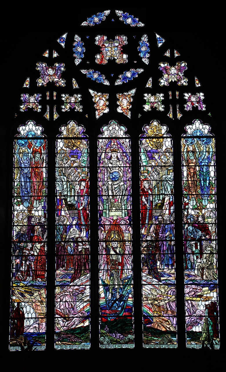 stained glass window cathedral window stained glass free photo
