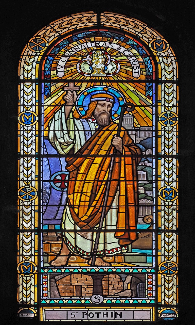 stained glass windows religion heritage free photo