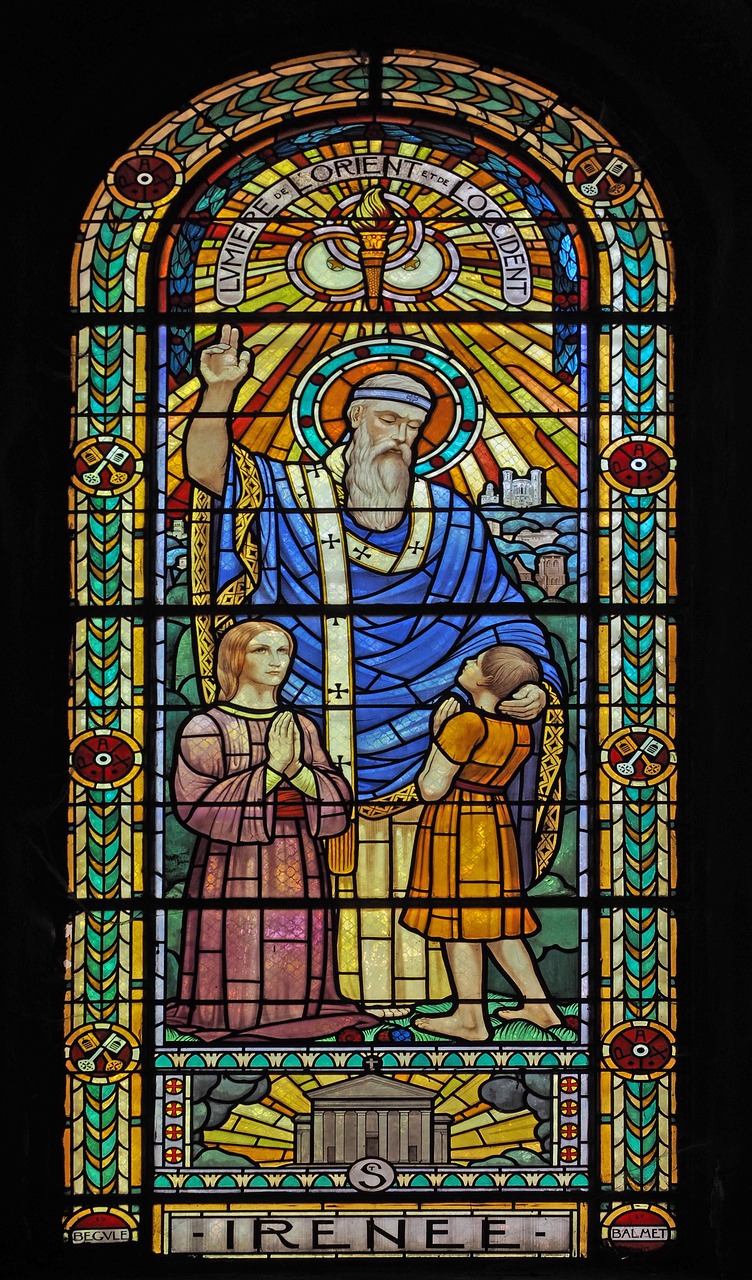 stained glass windows religion heritage free photo