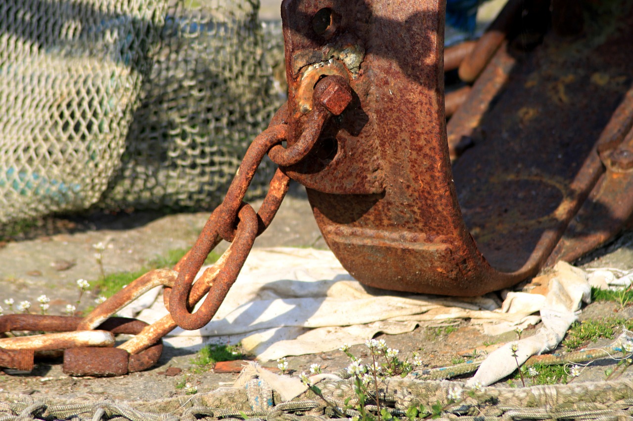 stainless anchor anchor chain free photo