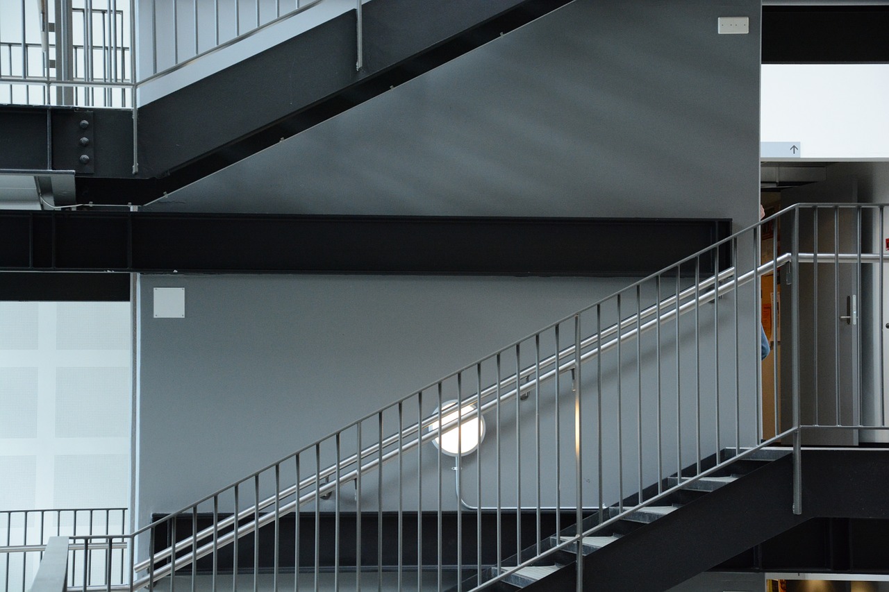 stair symmetry stairs free photo