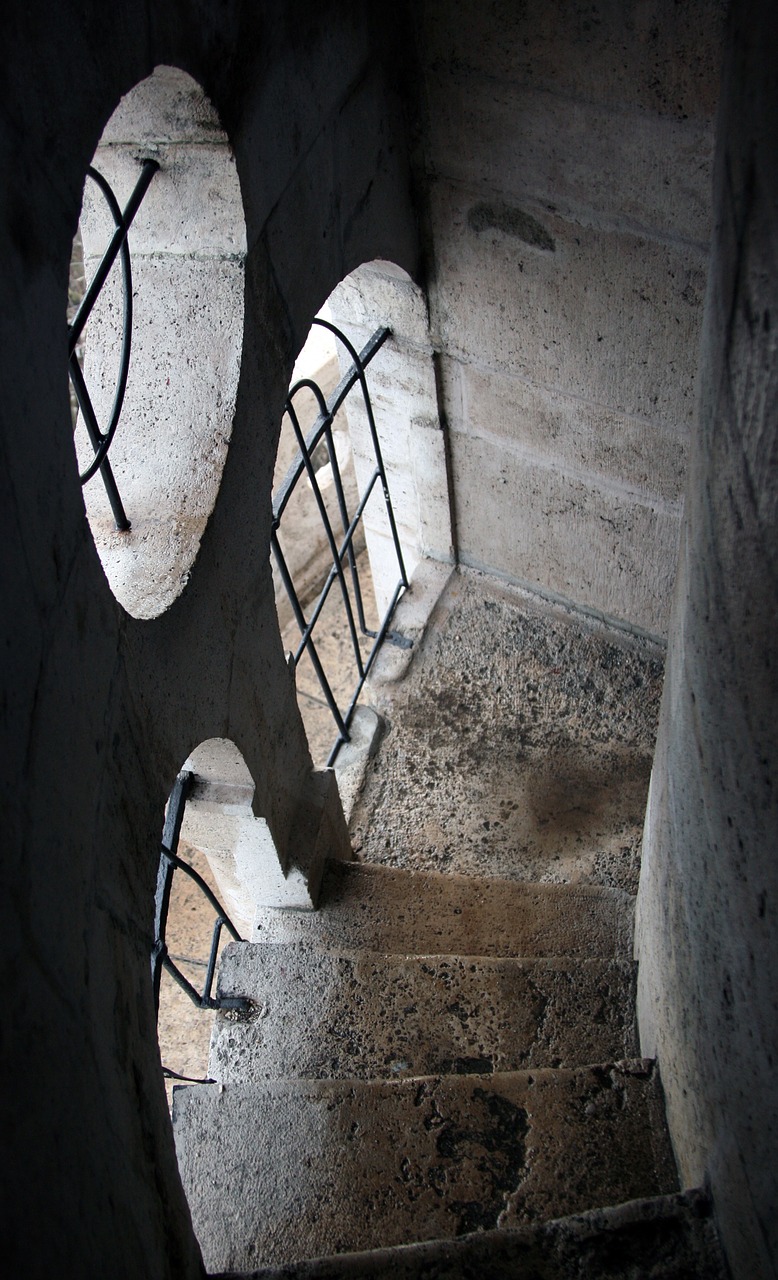 stair stone light free photo