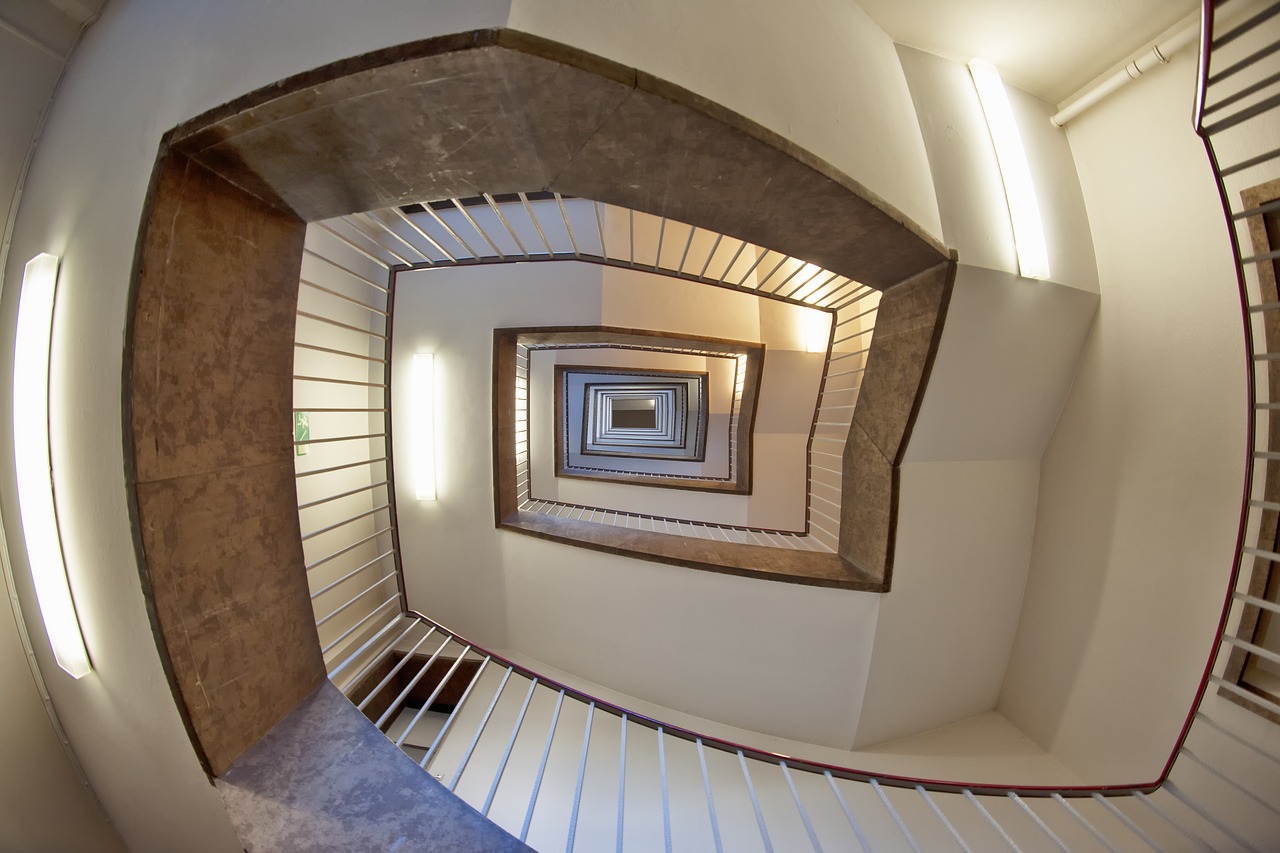 staircase berlin tempelhof free photo