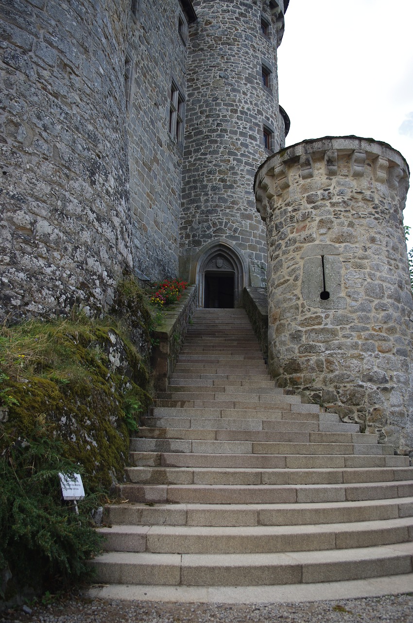 staircase castle monument free photo