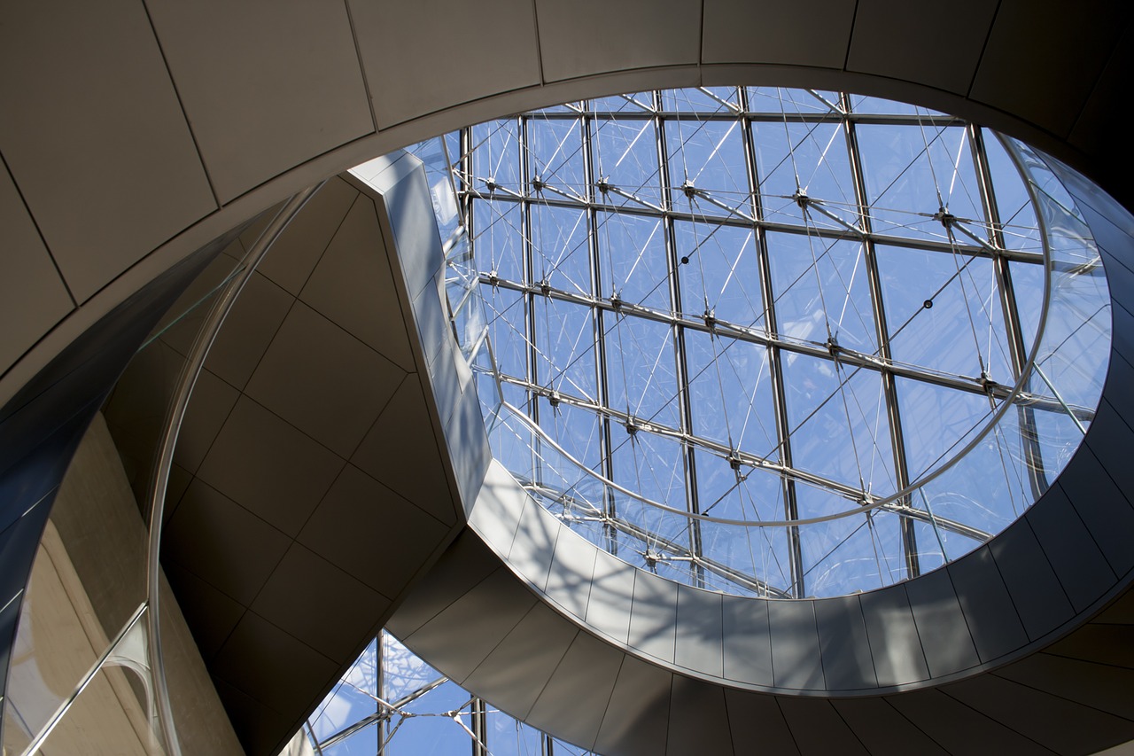 staircase paris modern free photo