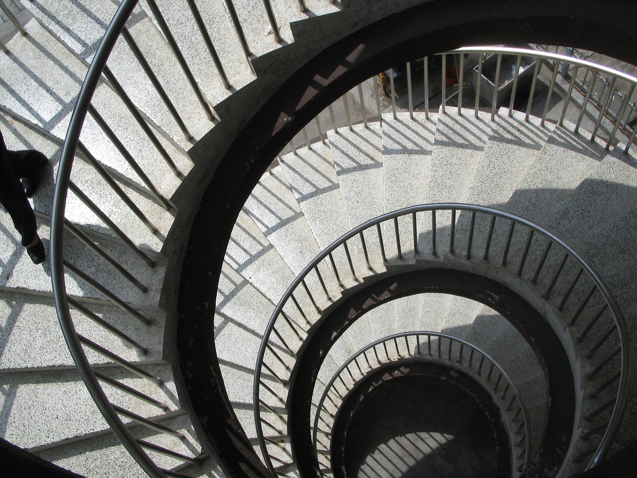 stairs spiral architecture free photo