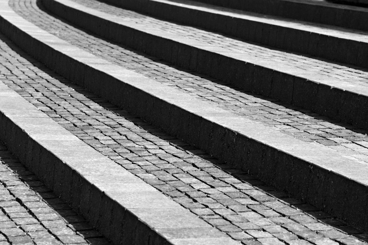 stairs stone stone stairway free photo