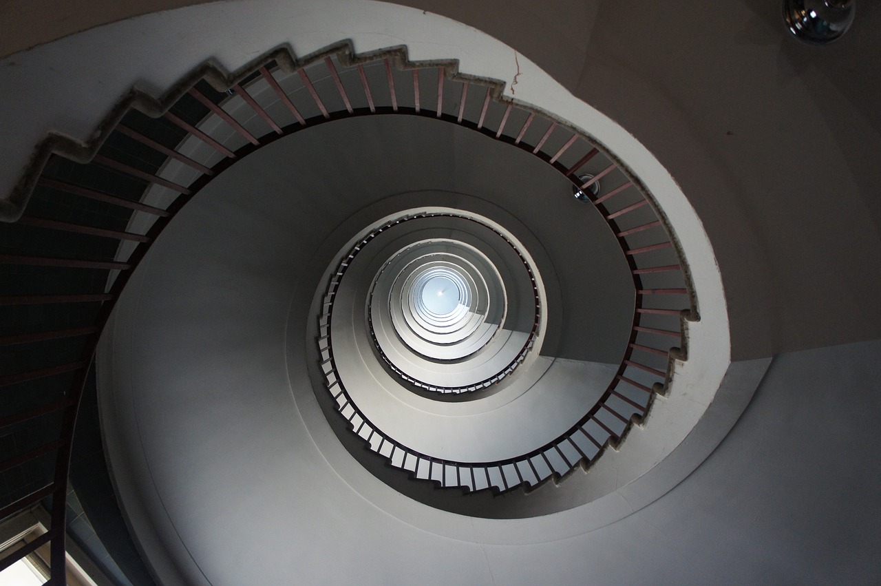 stairs architecture spiral staircase free photo