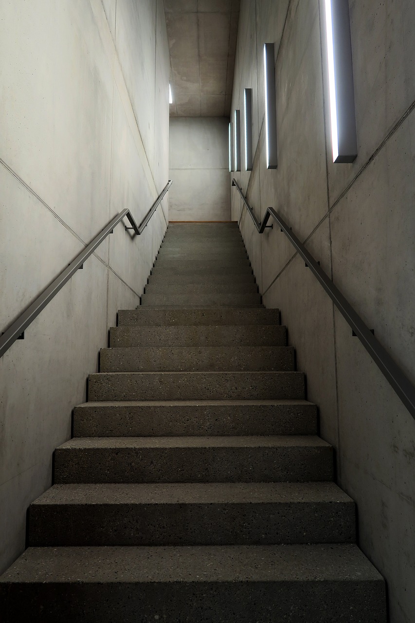 stairs staircase gradually free photo