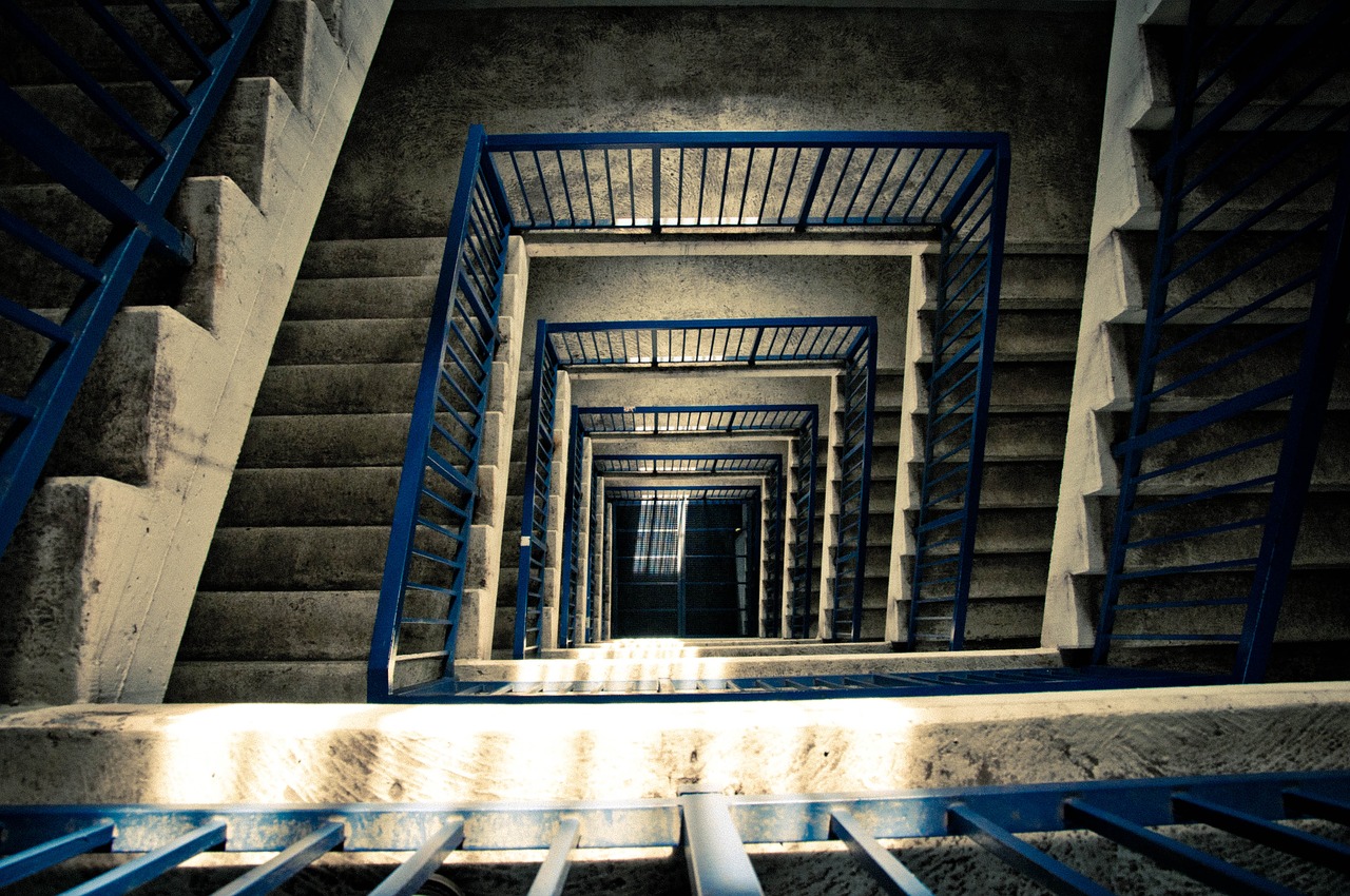 stairs architecture tower free photo