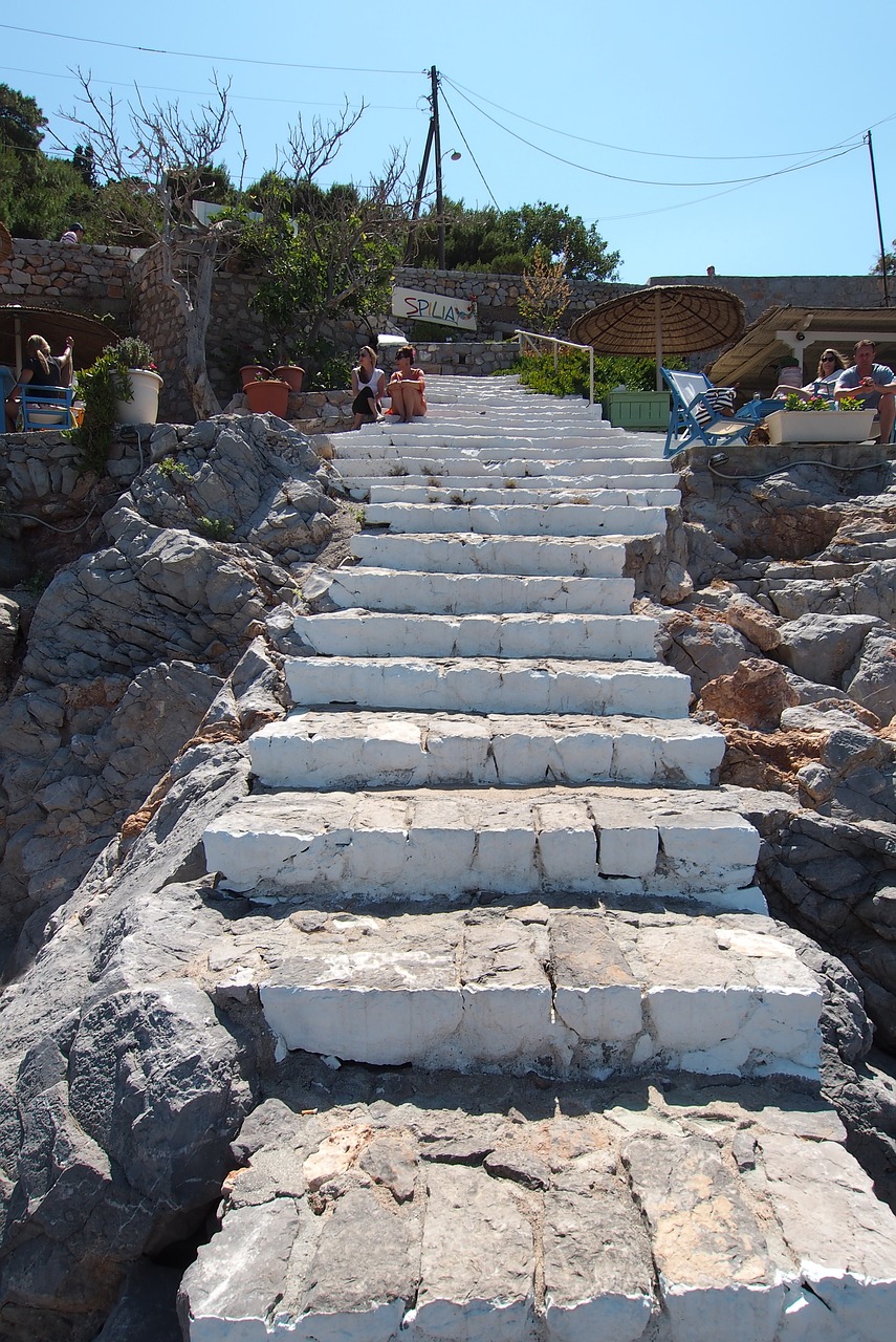 stairs marbles ancient free photo