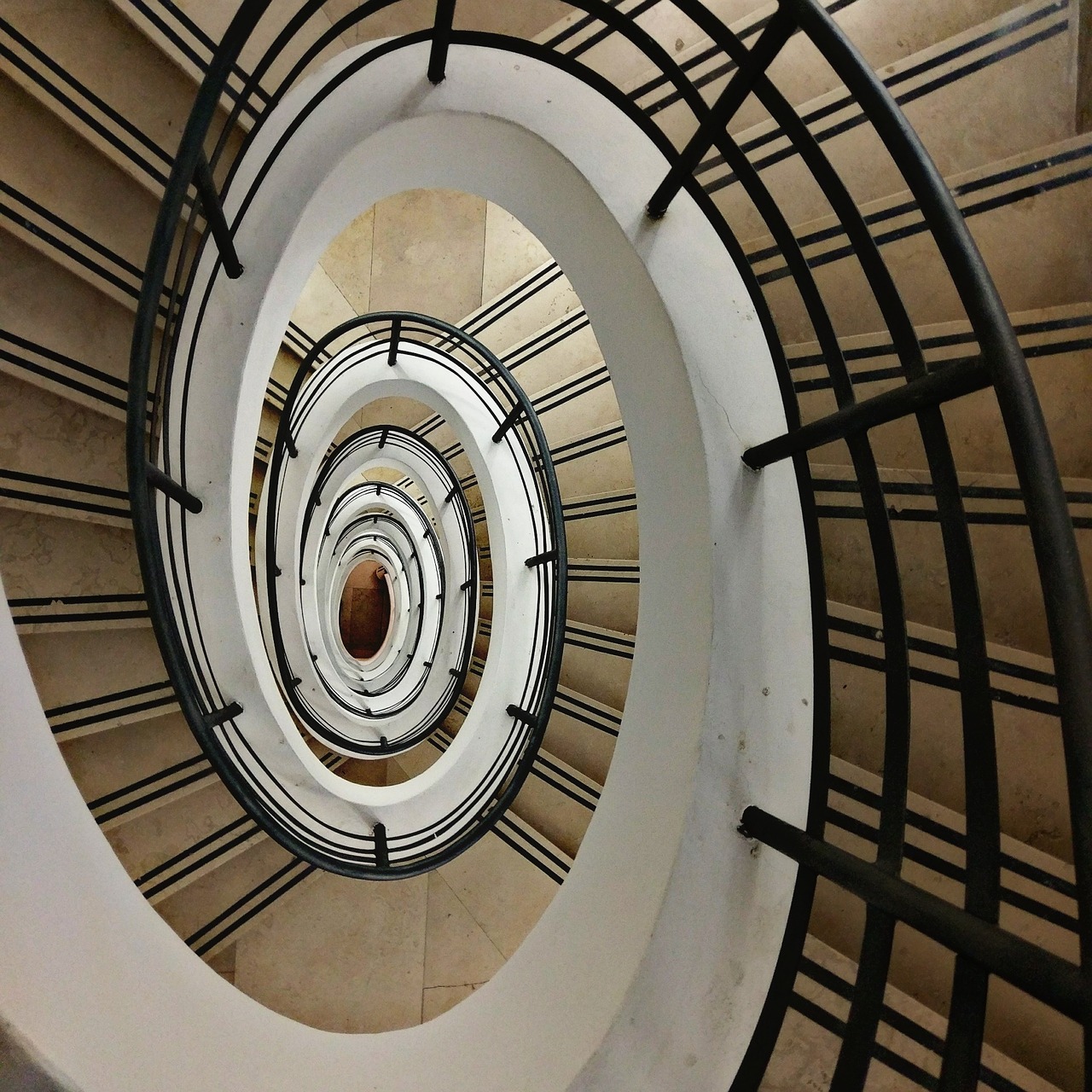 stairs descent hypnosis free photo