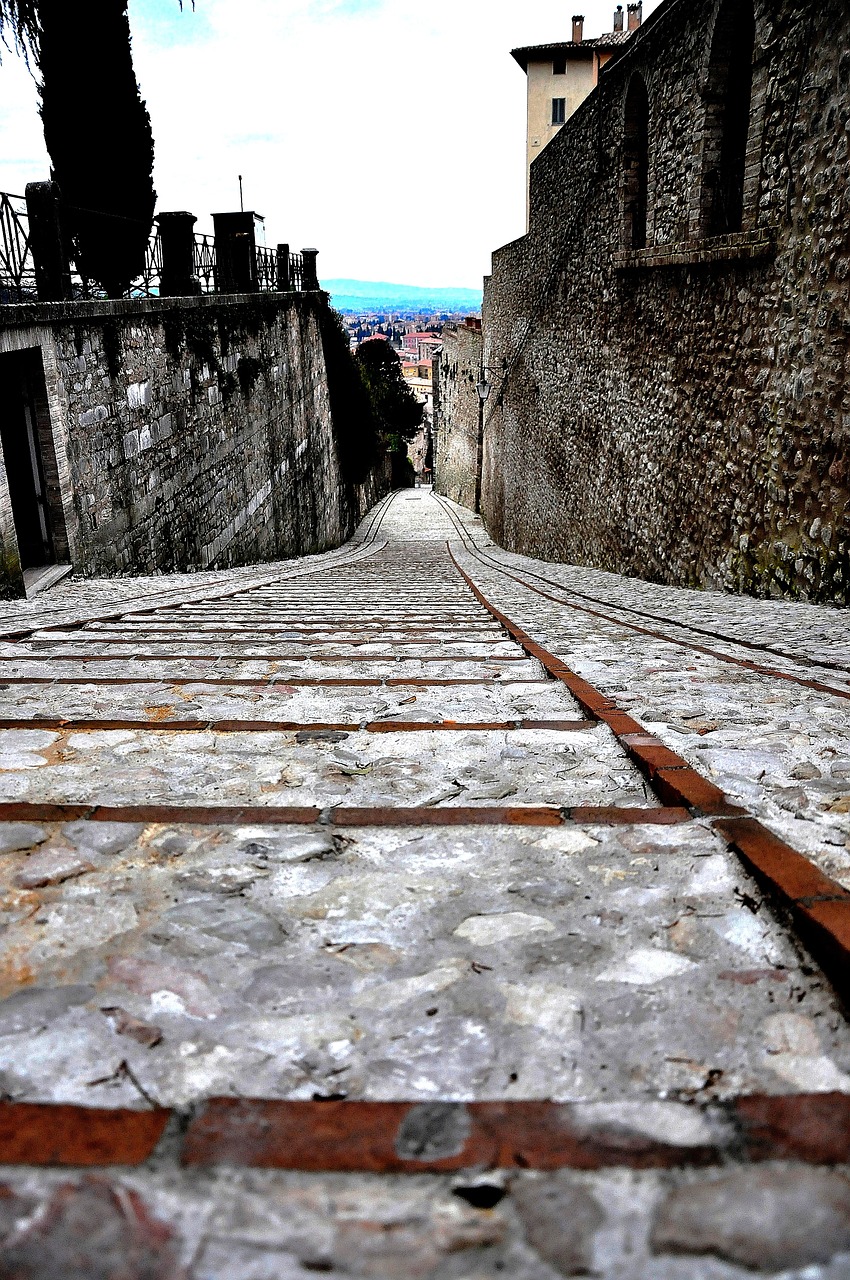 stairs borgo italy free photo