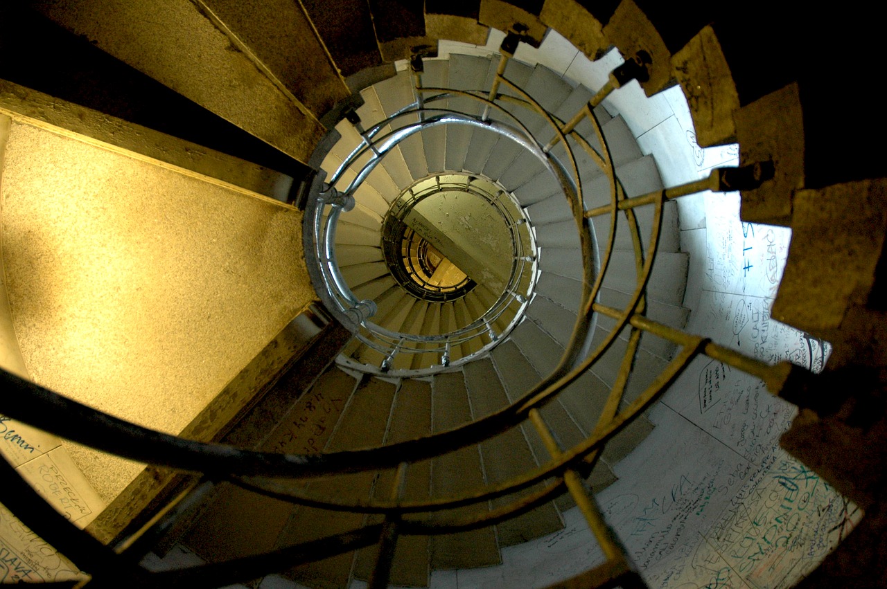 stairs siegessäule berlin free photo