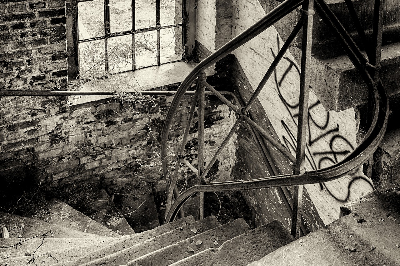 stairs lost places gradually free photo